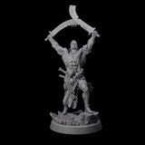 Mad Cultist Raider A Miniature for Dungeons and Dragons, Pathfinder or other TTRPGs