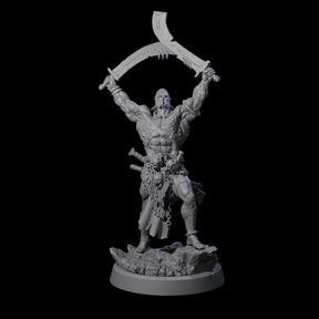 Mad Cultist Raider A Miniature for Dungeons and Dragons, Pathfinder or other TTRPGs