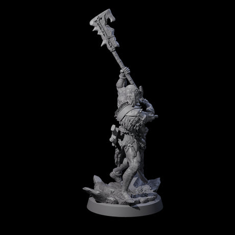 Mad Cultist Raider B Miniature for Dungeons and Dragons, Pathfinder or other TTRPGs