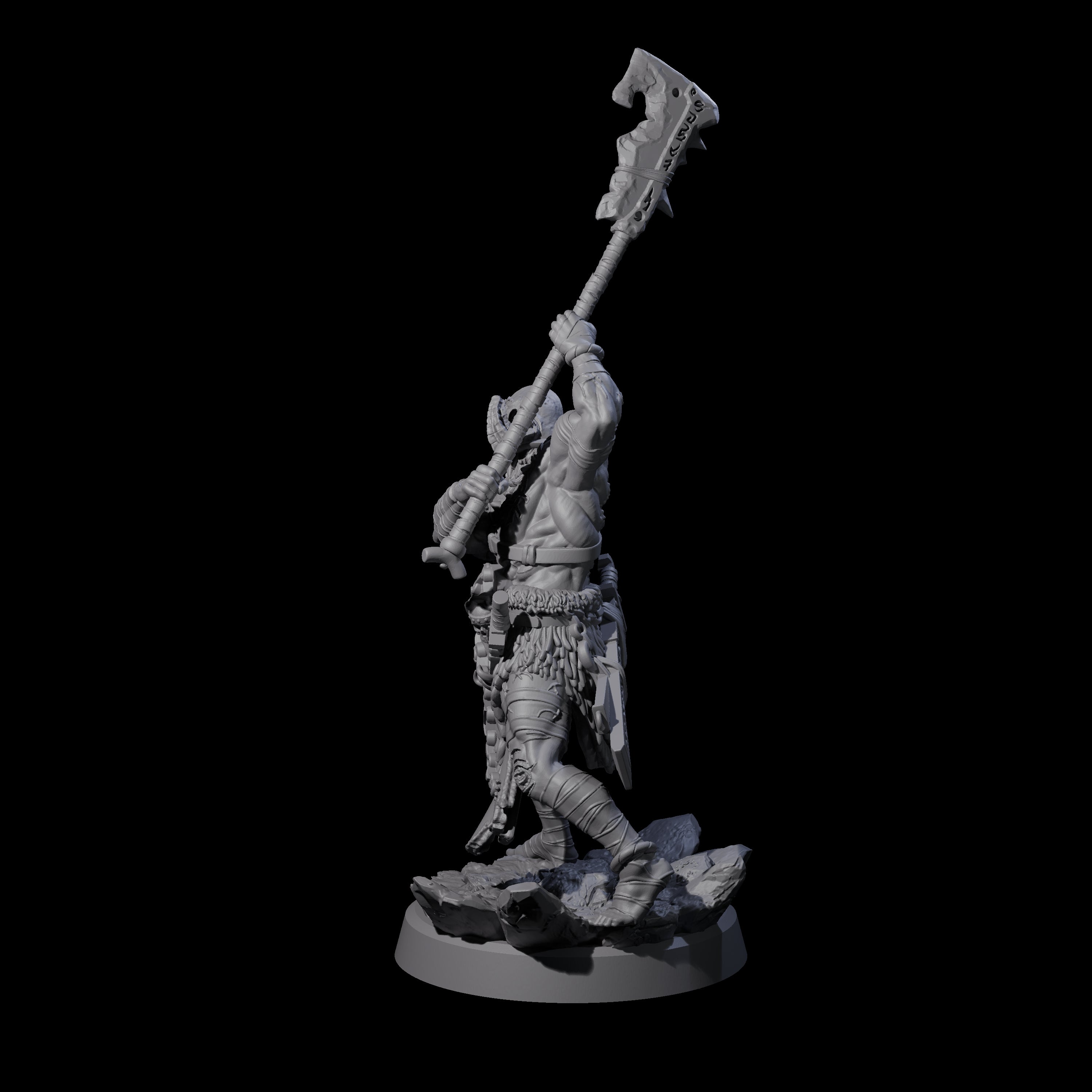 Mad Cultist Raider B Miniature for Dungeons and Dragons, Pathfinder or other TTRPGs