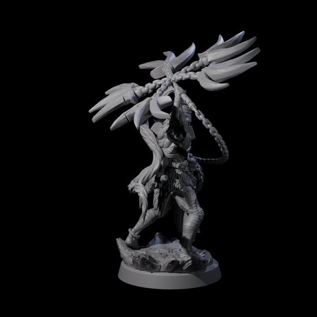 Mad Cultist Raider C Miniature for Dungeons and Dragons, Pathfinder or other TTRPGs