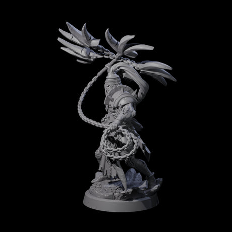 Mad Cultist Raider C Miniature for Dungeons and Dragons, Pathfinder or other TTRPGs