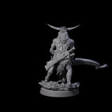 Mad Cultist Raider D Miniature for Dungeons and Dragons, Pathfinder or other TTRPGs