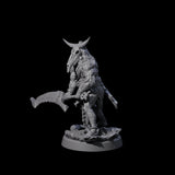 Mad Cultist Raider D Miniature for Dungeons and Dragons, Pathfinder or other TTRPGs