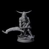 Mad Cultist Raider D Miniature for Dungeons and Dragons, Pathfinder or other TTRPGs