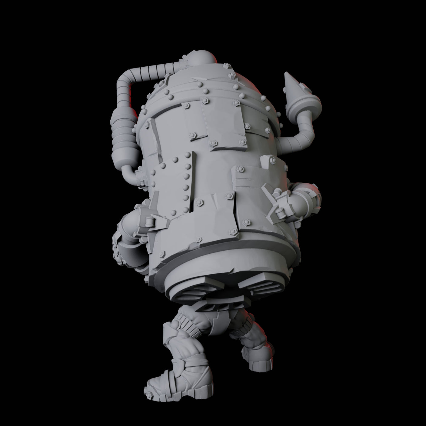 Mad Gnome Scientist Miniature for Dungeons and Dragons, Pathfinder or other TTRPGs
