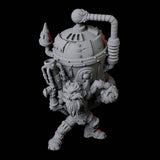Mad Gnome Scientist Miniature for Dungeons and Dragons, Pathfinder or other TTRPGs