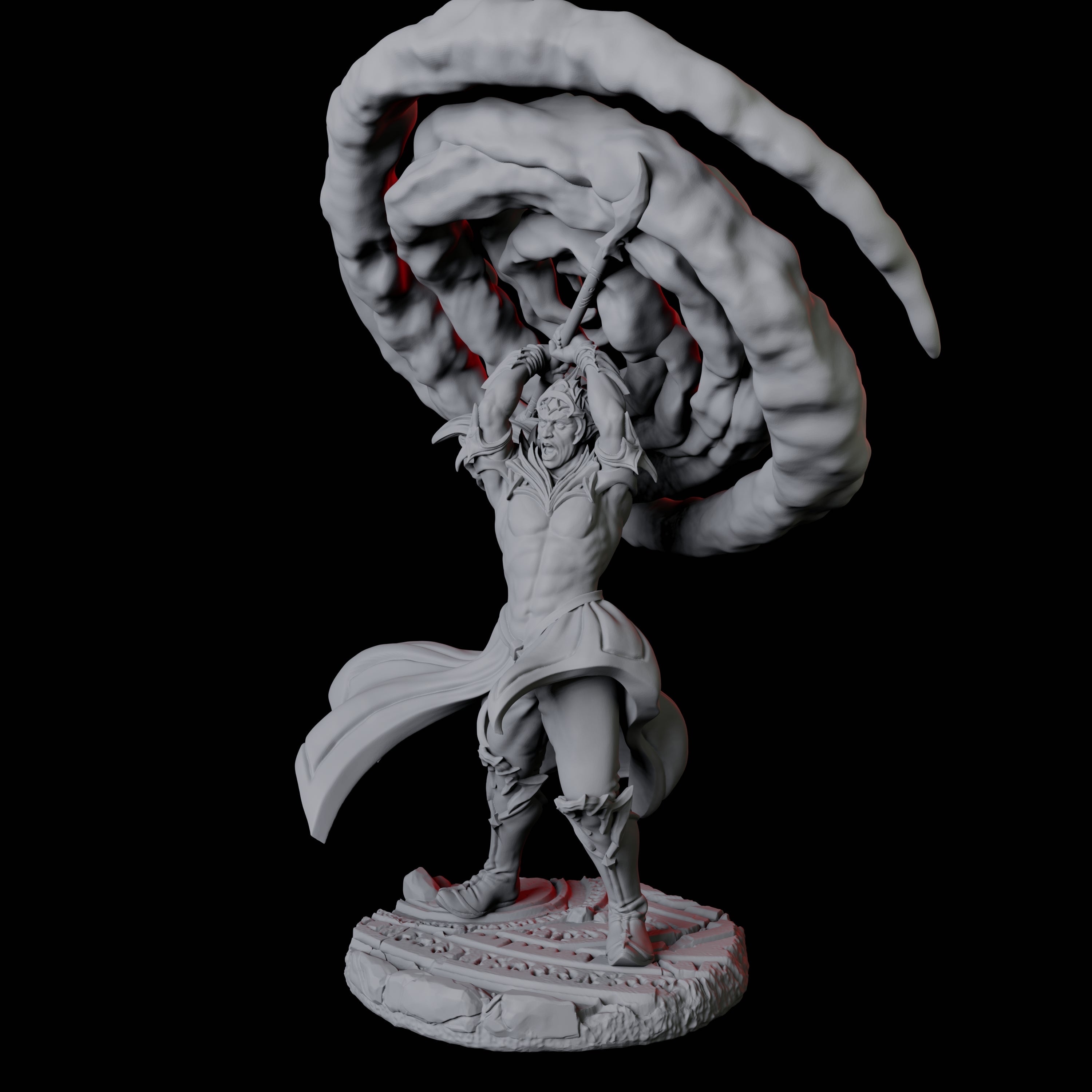 Mage Adept B Miniature for Dungeons and Dragons, Pathfinder or other TTRPGs