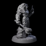 Magic Making Leonin Wizard Miniature for Dungeons and Dragons, Pathfinder or other TTRPGs