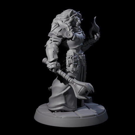 Magic Making Leonin Wizard Miniature for Dungeons and Dragons, Pathfinder or other TTRPGs