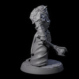 Magic Making Leonin Wizard Miniature for Dungeons and Dragons, Pathfinder or other TTRPGs