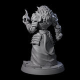 Magic Making Leonin Wizard Miniature for Dungeons and Dragons, Pathfinder or other TTRPGs