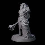 Magic Making Leonin Wizard Miniature for Dungeons and Dragons, Pathfinder or other TTRPGs