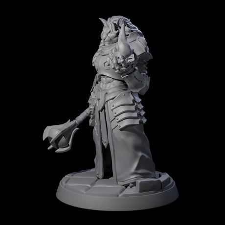 Magic Making Leonin Wizard Miniature for Dungeons and Dragons, Pathfinder or other TTRPGs