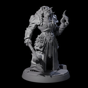 Magic Making Leonin Wizard Miniature for Dungeons and Dragons, Pathfinder or other TTRPGs