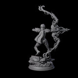 Magical Hunter Miniature for Dungeons and Dragons, Pathfinder or other TTRPGs