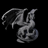 Magnificent Dracolich Miniature for Dungeons and Dragons, Pathfinder or other TTRPGs