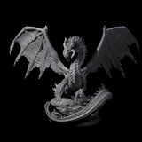 Magnificent Dracolich Miniature for Dungeons and Dragons, Pathfinder or other TTRPGs