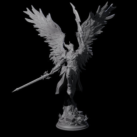 Majestic Solar Champion Miniature for Dungeons and Dragons, Pathfinder or other TTRPGs