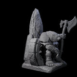 Majestic Ursine King Miniature for Dungeons and Dragons, Pathfinder or other TTRPGs