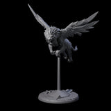 Majestic Winged Lion A Miniature for Dungeons and Dragons, Pathfinder or other TTRPGs