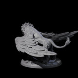 Majestic Winged Lion D Miniature for Dungeons and Dragons, Pathfinder or other TTRPGs