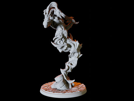 Male Djinni Miniature for Dungeons and Dragons, Pathfinder or other TTRPGs