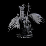 Maleficent Archdevil Lord Miniature for Dungeons and Dragons, Pathfinder or other TTRPGs
