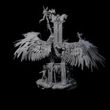 Maleficent Archdevil Lord Miniature for Dungeons and Dragons, Pathfinder or other TTRPGs