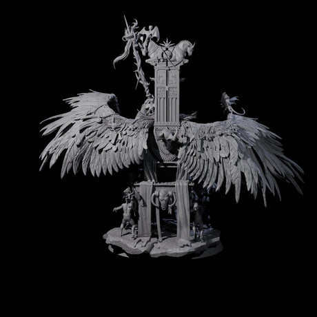 Maleficent Archdevil Lord Miniature for Dungeons and Dragons, Pathfinder or other TTRPGs