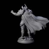 Maleficent Demon Knight Miniature for Dungeons and Dragons, Pathfinder or other TTRPGs