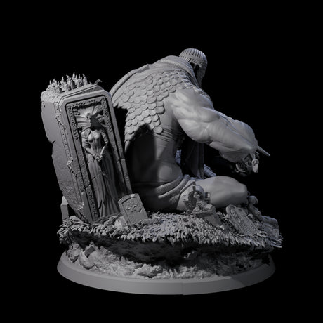 Malevolent Archdevil Lord Miniature for Dungeons and Dragons, Pathfinder or other TTRPGs