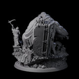 Malevolent Archdevil Lord Miniature for Dungeons and Dragons, Pathfinder or other TTRPGs
