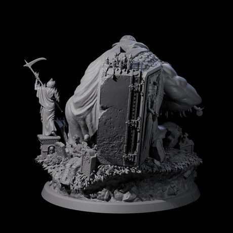 Malevolent Archdevil Lord Miniature for Dungeons and Dragons, Pathfinder or other TTRPGs