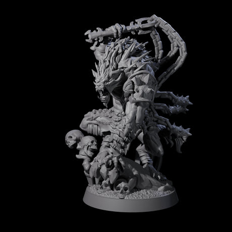 Malevolent Gnoll Warlord Miniature for Dungeons and Dragons, Pathfinder or other TTRPGs