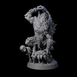 Malevolent Gnoll Warlord Miniature for Dungeons and Dragons, Pathfinder or other TTRPGs