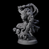 Malevolent Gnoll Warlord Miniature for Dungeons and Dragons, Pathfinder or other TTRPGs