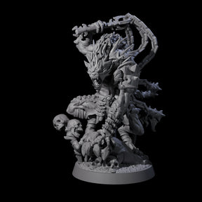 Malevolent Gnoll Warlord Miniature for Dungeons and Dragons, Pathfinder or other TTRPGs