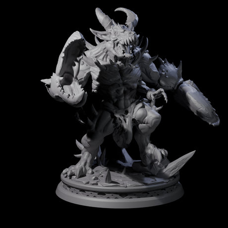 Malformed Goristro Demon Miniature for Dungeons and Dragons, Pathfinder or other TTRPGs