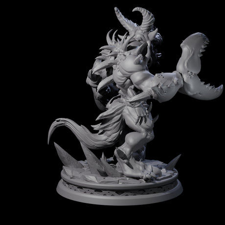 Malformed Goristro Demon Miniature for Dungeons and Dragons, Pathfinder or other TTRPGs
