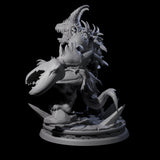 Malformed Goristro Demon Miniature for Dungeons and Dragons, Pathfinder or other TTRPGs
