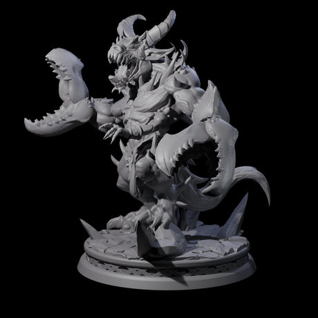 Malformed Goristro Demon Miniature for Dungeons and Dragons, Pathfinder or other TTRPGs