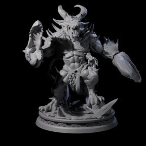 Malformed Goristro Demon Miniature for Dungeons and Dragons, Pathfinder or other TTRPGs