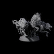 Manifest Forest Spirit Wolves Miniature for Dungeons and Dragons, Pathfinder or other TTRPGs