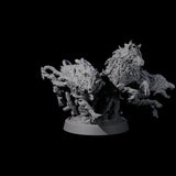 Manifest Forest Spirit Wolves Miniature for Dungeons and Dragons, Pathfinder or other TTRPGs