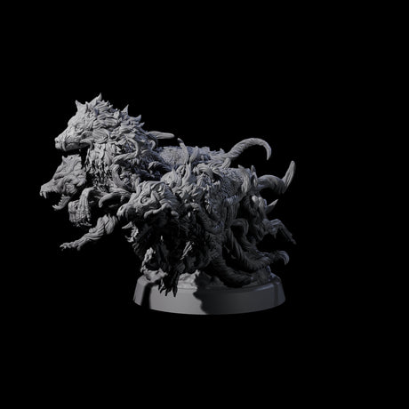 Manifest Forest Spirit Wolves Miniature for Dungeons and Dragons, Pathfinder or other TTRPGs