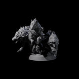 Manifest Forest Spirit Wolves Miniature for Dungeons and Dragons, Pathfinder or other TTRPGs