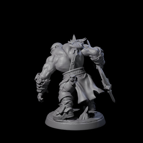 Marauding Orc Raider A Miniature for Dungeons and Dragons, Pathfinder or other TTRPGs