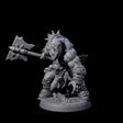 Marauding Orc Raider A Miniature for Dungeons and Dragons, Pathfinder or other TTRPGs