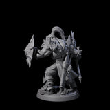 Marauding Orc Raider B Miniature for Dungeons and Dragons, Pathfinder or other TTRPGs